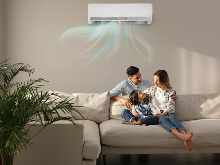 Klimaanlage in einem modernen Wohnraum