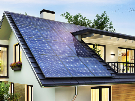 Photovoltaikanlage auf einem Dach